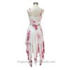 2 Layer Tie Dye Handkerchief Dress with Front Corset & Adjustable Straps VTrendz