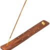 Elephant & Star Brass Inlay Wood Ash Catcher | Path of Wisdom (10"L) VTrendz