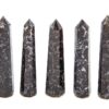 Indigo Gabbro Tower Wand Natural Indigo Stone For Healing Stone for Creativity, Intuition & Protection, Meditation Crystal Healing Grid Reiki Metaphysical Energy 2 - 3 Inch VTrendz