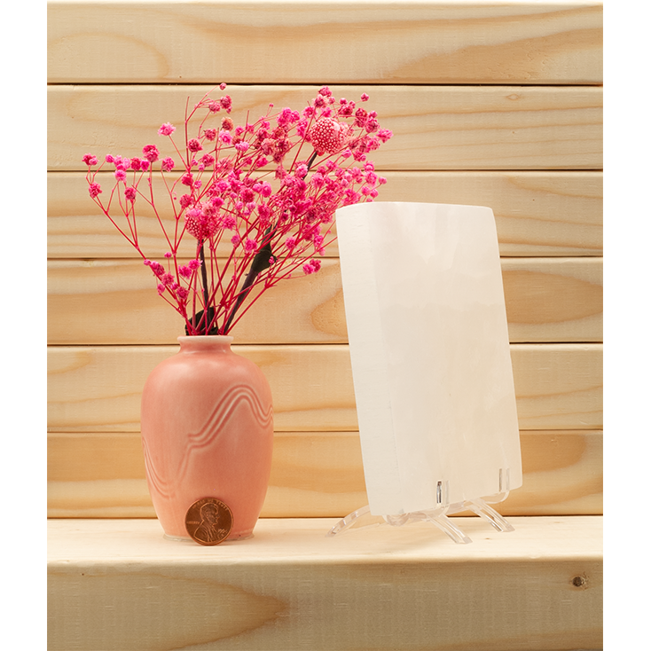 Selenite Charging Plate: Geometric Cleansing Foundation & Etheric Shield (2.4-5.5 Inch) - Image 5