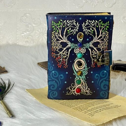 Chakra Tree of Life Grimoire | Your Illuminated Path to Balance