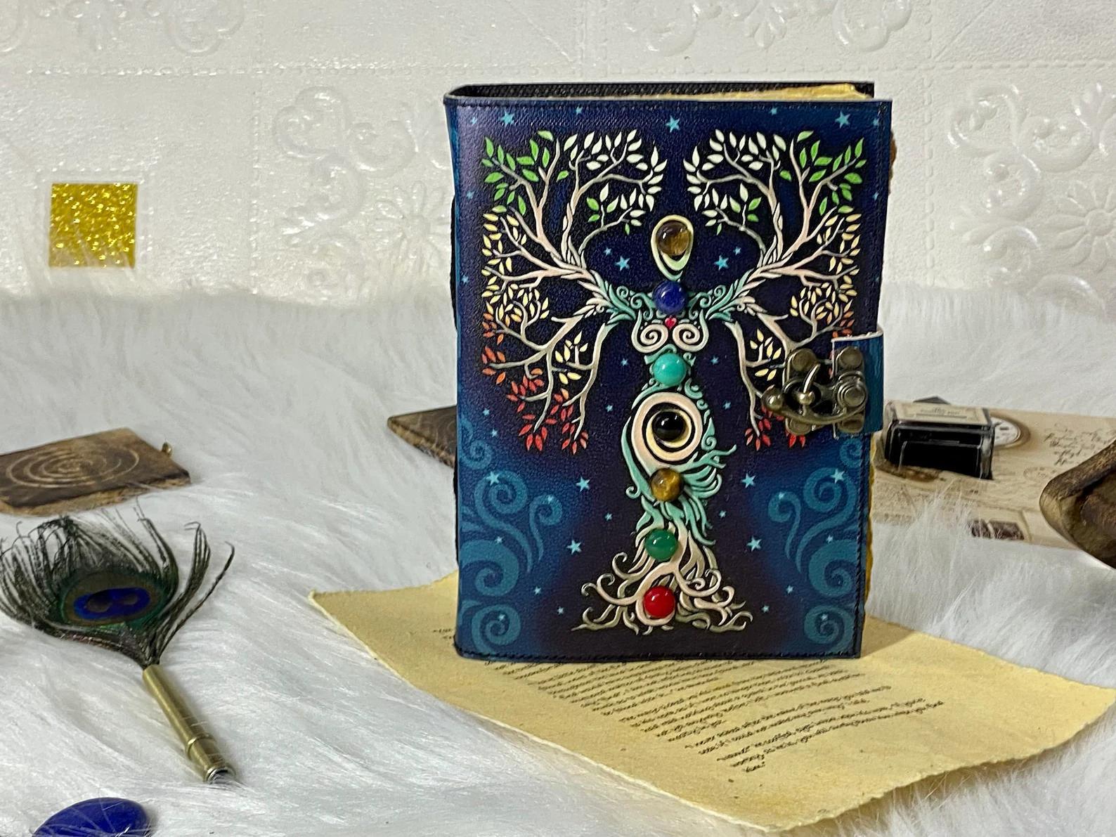Chakra Tree of Life Grimoire | Your Illuminated Path to Balance