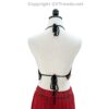 Crochet Bikini Top with Striped Pattern/ Crop Top/ Bra Top, Handmade, 1 Size Fits Most - Image 4