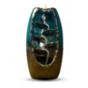 Waterfall Ceramic Backflow Incense Holder Waterfall Incense Burner, Reflux Burner, Handmade Ceramic, Home Decor for Meditation, Mini-Zen Experience VTrendz