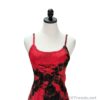 2 Layer Tie Dye Handkerchief Dress with Front Corset & Adjustable Straps VTrendz