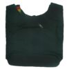 Rasta Print On Black Bohemian Hobo Bag VTrendz