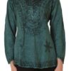 Pio 5B FS Full Sleeve Solid Color Top VTrendz