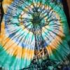 Celtic Tree Spiral Tyedye Wall Hanging Handmade Cotton Tapestry 84"x54" inch - Image 4