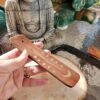 Moon Stars Natural Wood Ash Catcher (6"L) | Celestial Conduit VTrendz