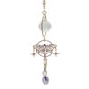 Rainbow Crystals Suncatcher with Dragonfly Design 14" VTrendz