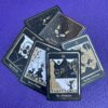Golden Black Cat Tarot Card, by Helena de Almeida - Image 3