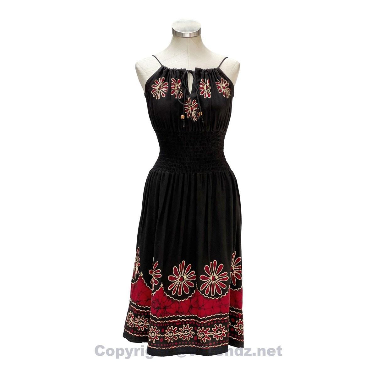 Batik Printed 8 Kali Convertible Midi Dress - Image 20