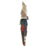Single Color Waist Plain & Striped Patchwork Open Bottom Pants VTrendz