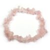 Rose Quartz Stone Chips Bracelet: The Heart’s Gentle Radiance VTrendz