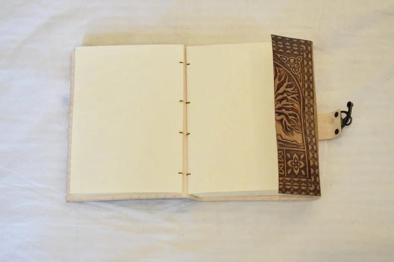 Celtic Yggdrasil Embossed Journal | A Chronicle of Earthly Wisdom - Image 3