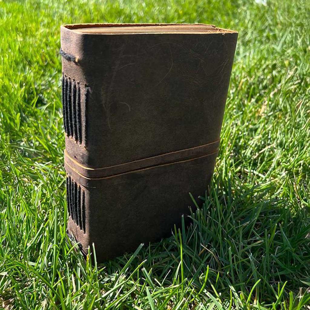 The Wanderer's Rustic Leather Journal | Your Timeless Travel Companion - Image 2