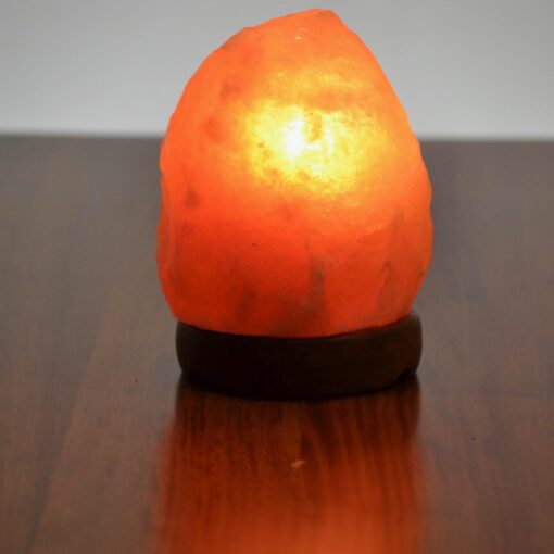 Mini Natural Shape Himalayan Natural Salt Rock Crystal Air purifier / Ionizer 2 - 4.5 lbs