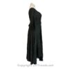 Long Sleeves Victorian Style Corset Dress with Georgette Lace & Threadwork VTrendz