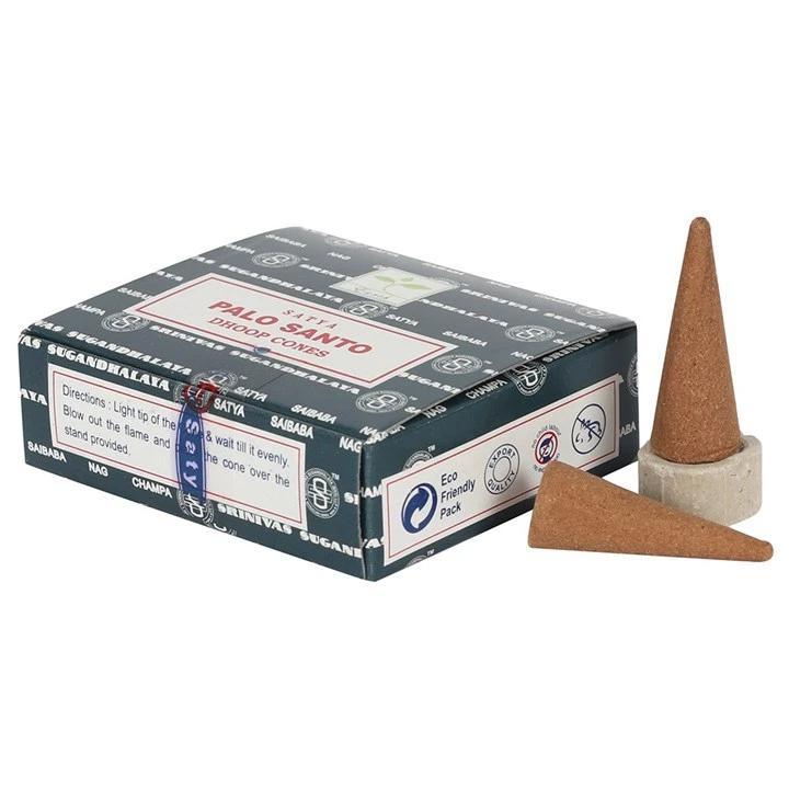 Satya Palo Santo Backflow Cones: The Sacred Wood Stream - Image 2