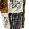 Brown Mushroom Patchwork Open Bottom Boho Pants VTrendz