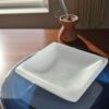 Selenite Square Bowl: Crystalline Vessel for Transmutation & Cleansing (4–5.5 Inch) VTrendz