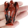 Mahogany Obsidian Crystal Guardian Angel Protection Pocket Angel, Approx. 2-3 Inch - Image 2