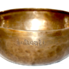 13 cm / 5.1" Full Moon 7 Metal Tibetan Gong Singing Bowl Handcrafted Singing Bowl for Meditation, Relaxation & Healing with Wooden Mallet - Image 2