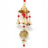 Tree of Life Brass Wind Chime w/ Beads 23"L - Image 4