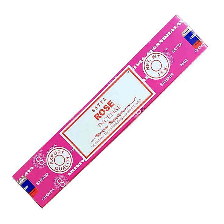 Satya Rose Incense Sticks for Love, Romance, and Emotional Healing - Image 2