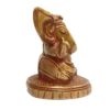 Ganesh Statue Handmade Brass Antique Finish Idol Figurine Statue, 3" - Image 3