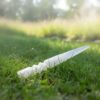 Selenite Spiral Wand: Higher Peace & Energy Flow (White, 8 Inch) VTrendz