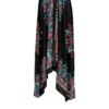 Jamawar Scarf Dress Dori with Halter Neck & Back Ties VTrendz