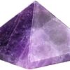 Amethyst Infinite Serenity Pyramid: Deep Mental Calm & Spiritual Sanctuary (2-Inch) VTrendz