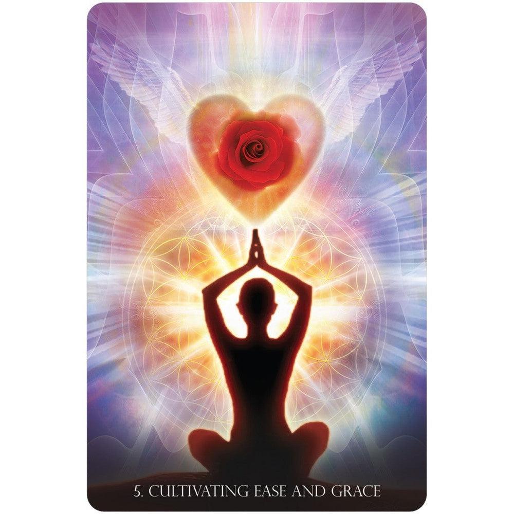 Angelic Lightwork Healing Oracle Deck, Tarot inspired, Spiritual Divination Tools, Metaphysical Gifts, 7"*5" Deck, 44 Cards & Guidebook Set - Image 2