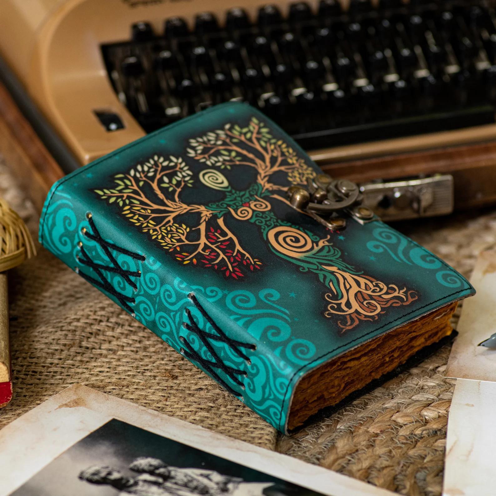 Mother of earth Leather Journal | Chronicle Your Inner Seasons - Image 2