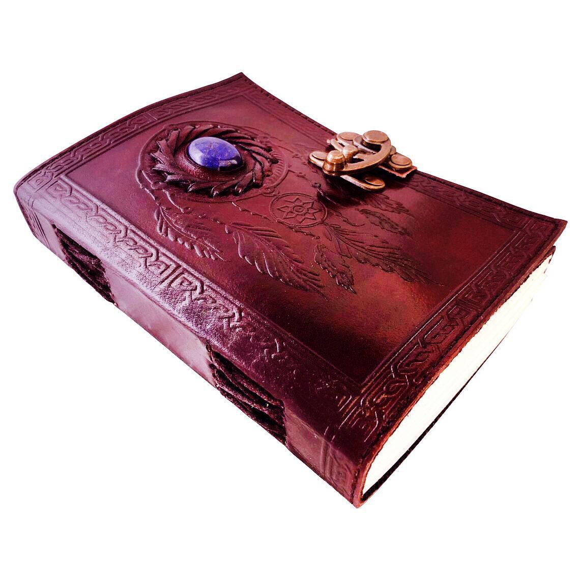Dreamcatcher Lapis Lazuli Journal | Codex of Visions - Image 3