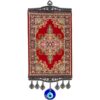 Large Carpet Wall Hanging Handwoven. 17.5" Inch, Turkish Miniature Carpet Designed Woven Wall Hanging VTrendz