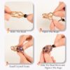 Boho-Style Woven Rope Cord Crystal Cage Necklace Holder: Your Perfect Talisman Display VTrendz