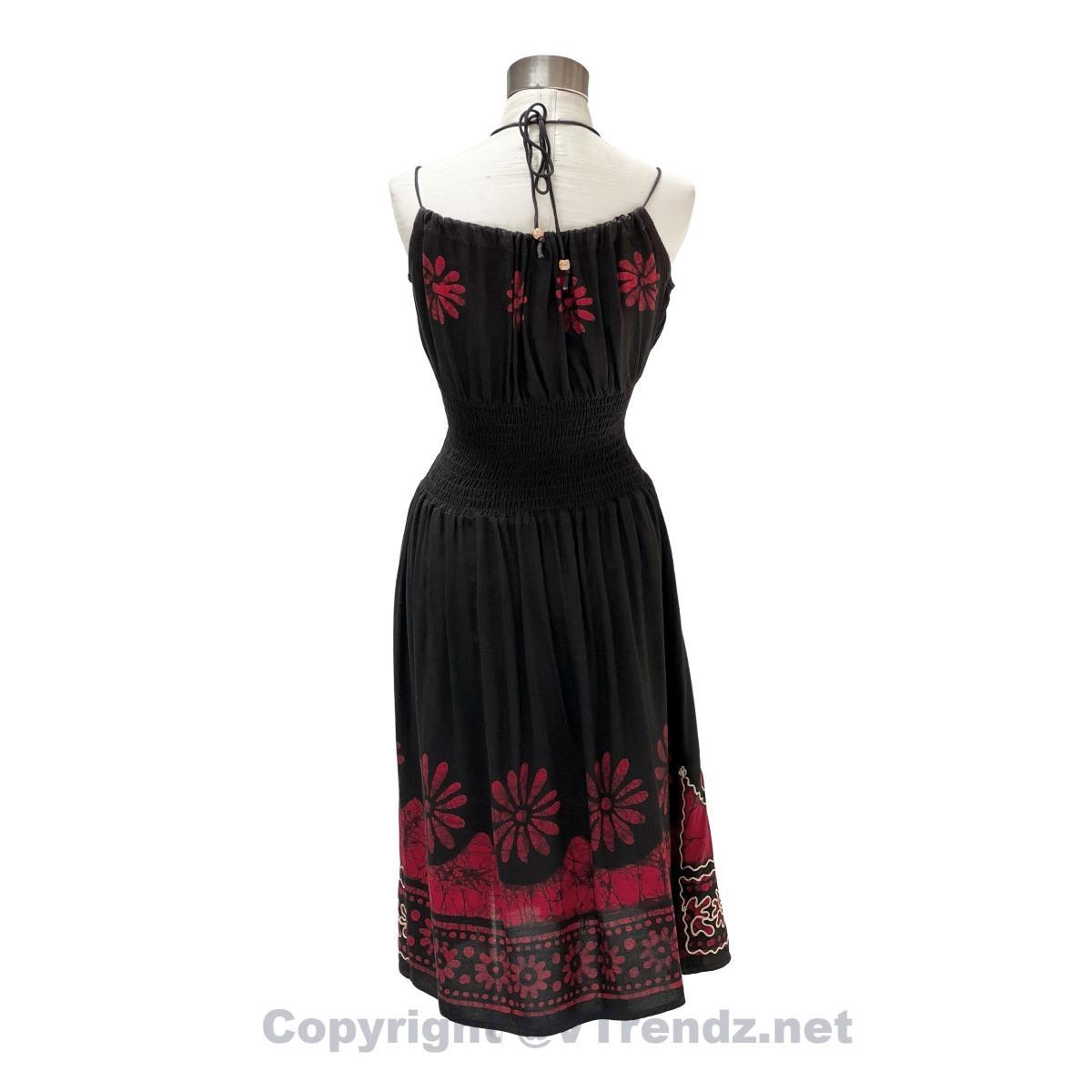 Batik Printed 8 Kali Convertible Midi Dress - Image 25