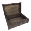 Hand Carved Decorative Pentagram Cobra Wooden Storage Box, 9"x6"x2.75" - Image 3