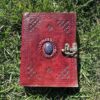 Lapis Lazuli Leather Grimoire | Journal of Inner Vision VTrendz