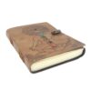 Meditating Figure 7 Chakra Leather Journal | Path to Alignment VTrendz