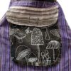 Boho Purple Forest & Mushroom Patchwork Harem Pants VTrendz