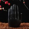 Buddha Hand Statue Handmade Resin Idol Figurine Statue Ornament Home, Office, Yoga, Meditation Room or Outdoor Decor - Image 2