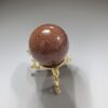 Gold Sandstone Sphere – Artifact of Ambition & Solar Radiance VTrendz