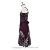 Batik Printed Ruffle Top Sundress with Georgette Lace Hem VTrendz