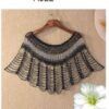 Bohemian Bling Poncho / Cape One Size Multiple Colors Combination