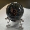 Bloodstone Orgone Sphere – Artifact of Vitality & Spiritual Courage – 2" VTrendz