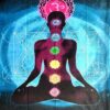 Yoga Chakra Poster Wall Hanging Handmade Cotton Tapestry 40" x 30" inch VTrendz