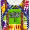 Dragonfly Embroidered Bohemian Hobo Bags VTrendz